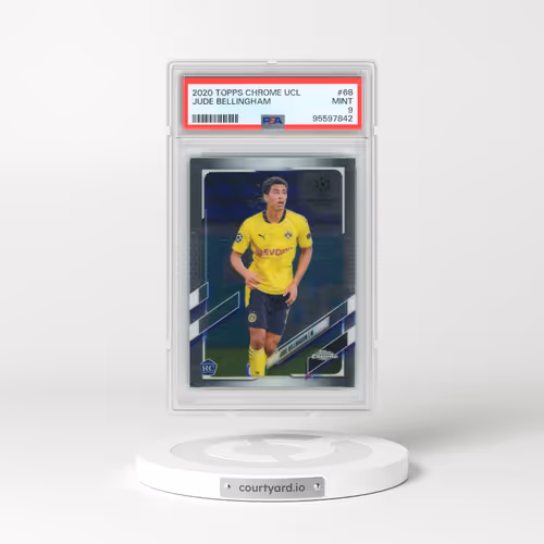 2020 Topps Chrome UEFA Champions League #68 Jude Bellingham (PSA 9 MINT)