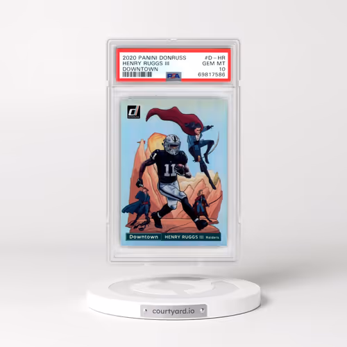 2020 Panini Donruss Downtown #D-HR Henry Ruggs III (PSA 10 GEM MINT)