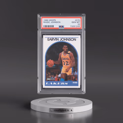 1989 Hoops #270 Magic Johnson (PSA 10 GEM MINT)
