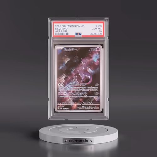 2023 Pokémon Sv2a-Pokemon 151 #183 Mewtwo - Art Rare (PSA 10 GEM MINT)