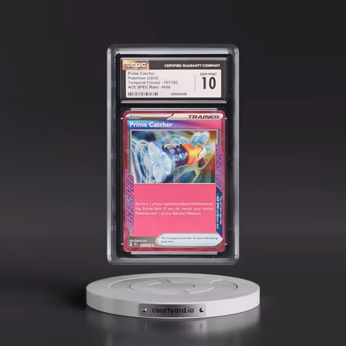 2024 Pokémon Tef EN-Temporal Forces #157 Prime Catcher (CGC 10 GEM MINT)
