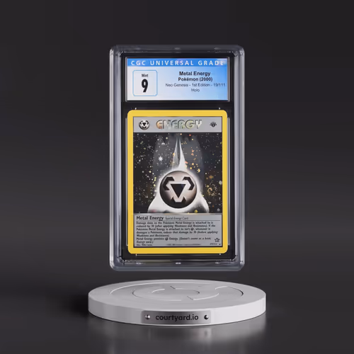 2000 Neo Genesis #19/111 Metal Energy - 1st Edition Holo (CGC 9 MINT)