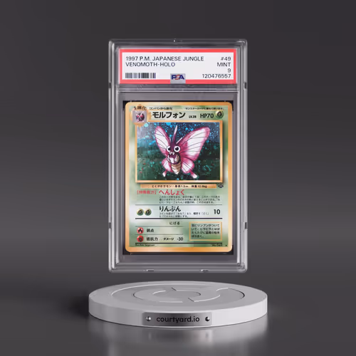 1997 Pokémon Jungle #49 Venomoth - Holo (PSA 9 MINT)