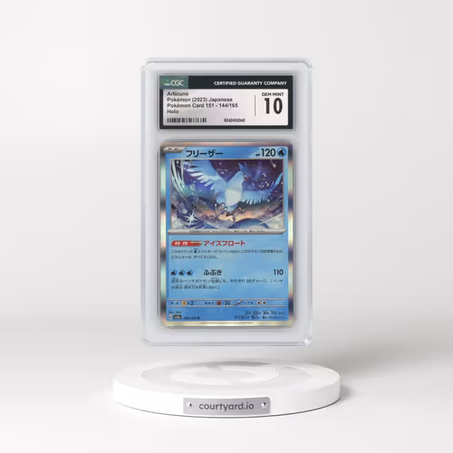 2023 Pokémon Card 151 #144/165 Articuno - Holo (CGC 10 GEM MINT)