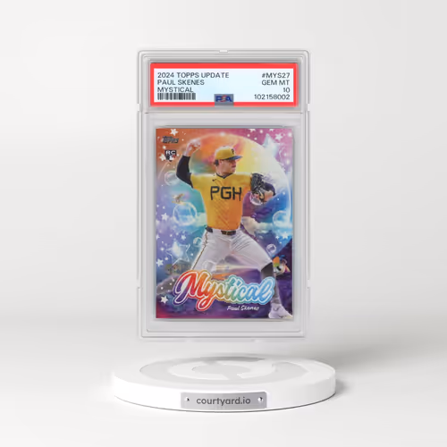 2024 Topps Update Mystical #MYS27 Paul Skenes (PSA 10 GEM MINT)