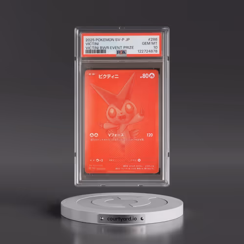 2025 Pokémon SV-P Promo #288 Victini - Victini Bwr Event Prize (PSA 10 GEM MINT)