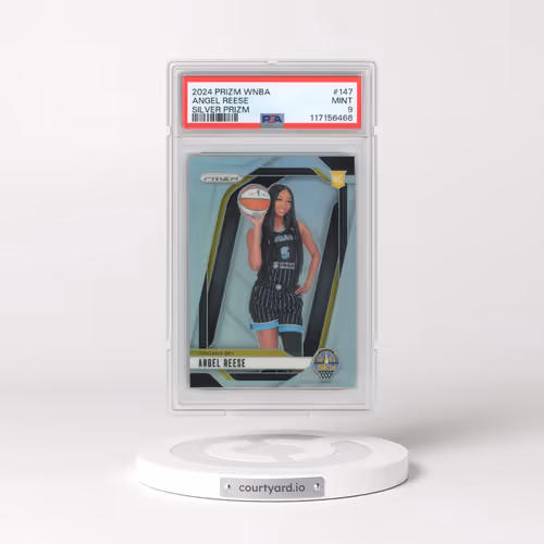 2024 Panini Prizm WNBA #147 Angel Reese - Silver Prizm (PSA 9 MINT)