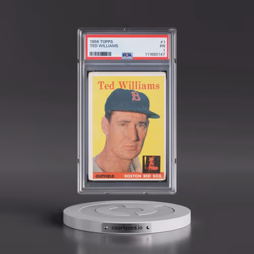 1958 Topps #1 Ted Williams (PSA 1 PR)