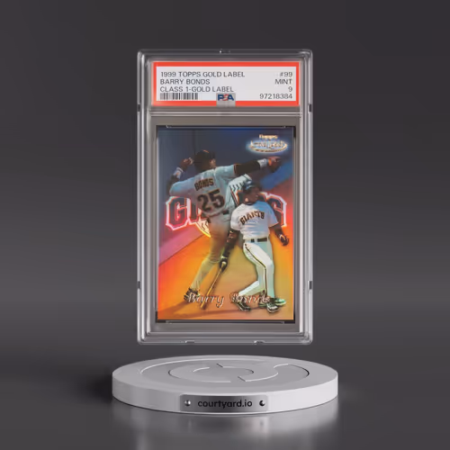 1999 Topps Gold Label Class 1 #99 Barry Bonds (PSA 9 MINT)