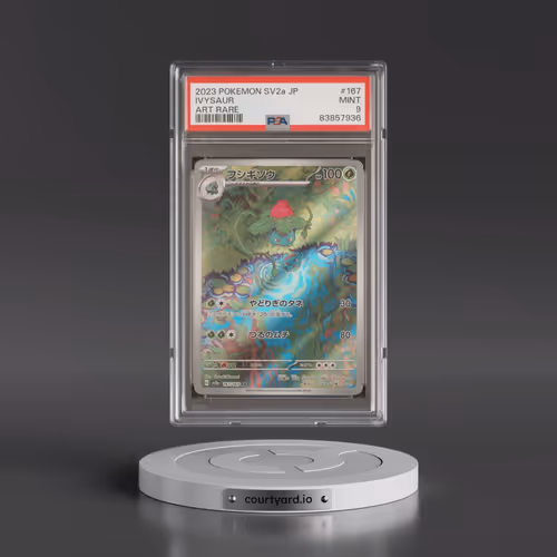 2023 Pokémon Sv2a-Pokemon 151 #167 Ivysaur - Art Rare (PSA 9 MINT)