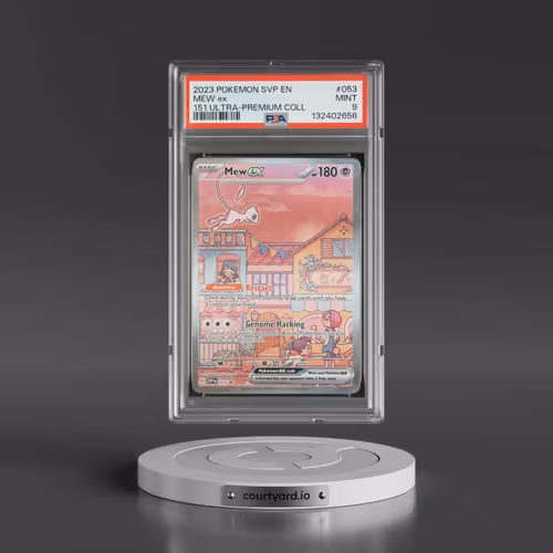 2023 Pokémon Svp EN-SV Black Star Promo #053 Mew EX - Holo 151 Ultra-Premium Collection (PSA 9 MINT)