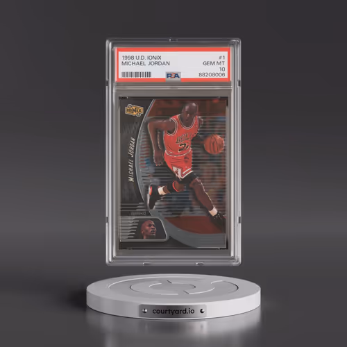 1998 Upper Deck Ionix #1 Michael Jordan (PSA 10 GEM MINT)