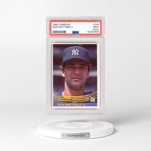 1984 Donruss #248 Don Mattingly (PSA 9 MINT)