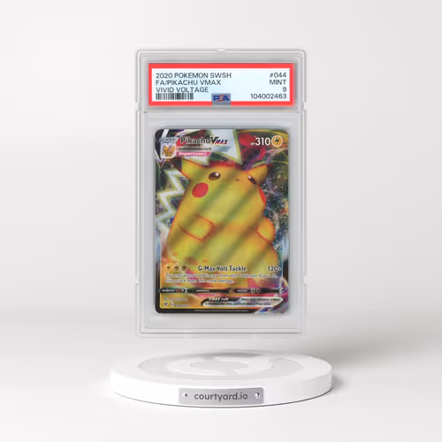 2020 Pokémon Sword & Shield Vivid Voltage #044 Pikachu Vmax - Full Art (PSA 9 MINT)
