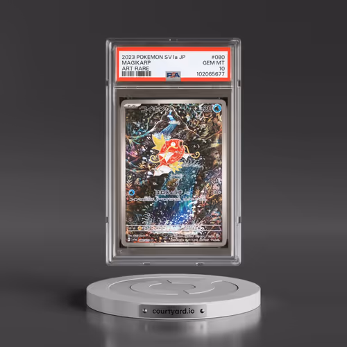 2023 Pokémon Sv1a-Triplet Beat #080 Magikarp - Art Rare (PSA 10 GEM MINT)
