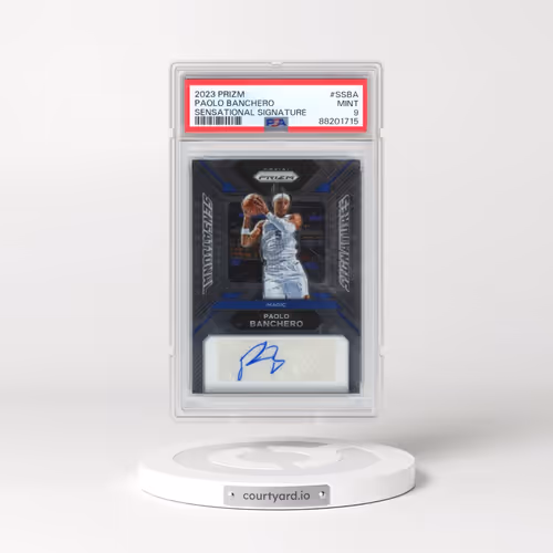 2023 Panini Prizm Sensational Signatures #SSBA Paolo Banchero (PSA 9 MINT)