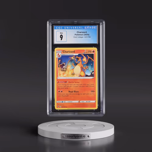 2020 Vivid Voltage #025/185 Charizard (CGC 9 MINT)