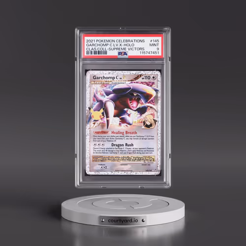 2021 Pokémon Celebrations Classic Collection #145 Garchomp C LV.X - Holo (PSA 9 MINT)