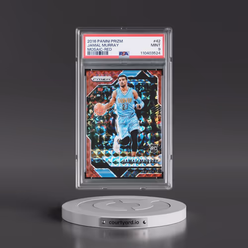 2016 Panini Prizm Mosaic #42 Jamal Murray - Red (PSA 9 MINT)