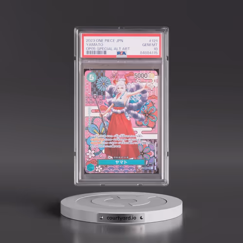 2023 One Piece Japanese Awakening of the New Era #121 Yamato - Special Alternate Art (PSA 10 GEM MIN