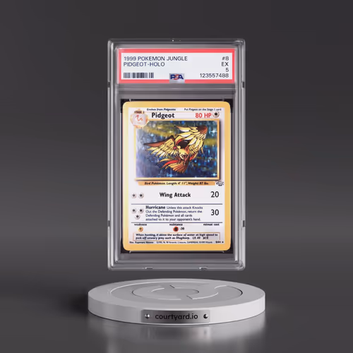 1999 Pokémon Jungle #8 Pidgeot - Holo (PSA 5 EX)