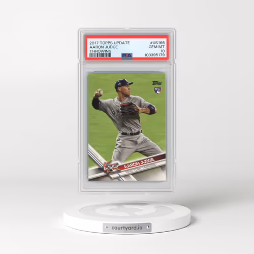 2017 Topps Update #US166 Aaron Judge - Throwing (PSA 10 GEM MINT)