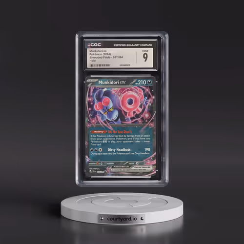 2023 Shrouded Fable - SFA EN #037/064 Munkidori ex - Holo (CGC 9 MINT)