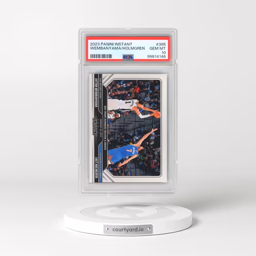 2023 Panini Instant #385 Chet Holmgren/Victor Wembanyama (PSA 10 GEM MINT)