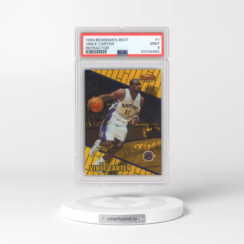 1999 Bowman's Best #1 Vince Carter - Refractor (PSA 9 MINT)