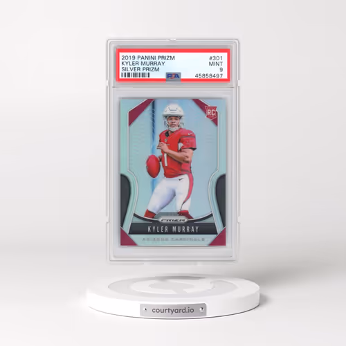 2019 Panini Prizm #301 Kyler Murray - Silver Prizm (PSA 9 MINT)