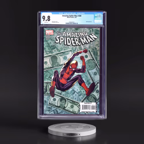 Amazing Spider-Man #580 CGC 9.8 White Pages (Marvel Comics, 2/09) - Universal