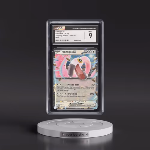 2024 Surging Sparks - SSP EN #160/191 Flamigo ex - Holo (CGC 9 MINT)