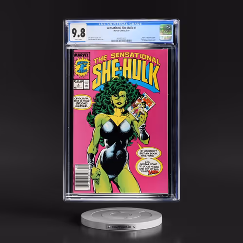 Sensational She-Hulk #1 CGC 9.8 White Pages (Marvel Comics, 5/89)
