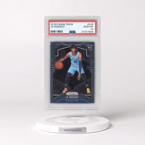 2019 Panini Prizm #249 Ja Morant (PSA 10 GEM MINT)