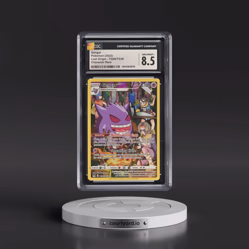 2022 Lost Origin #TG06/TG30 Gengar - Trainer Gallery Holo (CGC 8.5 NM-MT+)