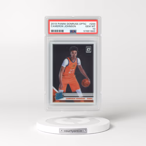 2019 Panini Donruss Optic #200 Cameron Johnson (PSA 10 GEM MINT)