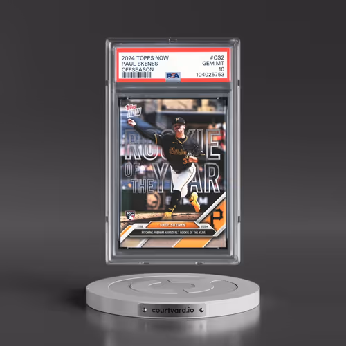 2024 Topps Now Offseason #OS2 Paul Skenes (PSA 10 GEM MINT)