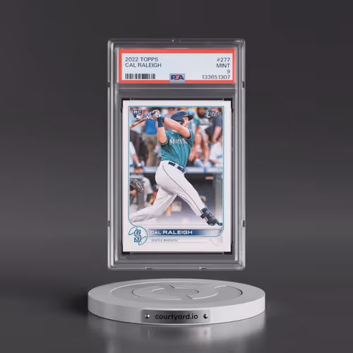 2022 Topps #277 Cal Raleigh (PSA 9 MINT)