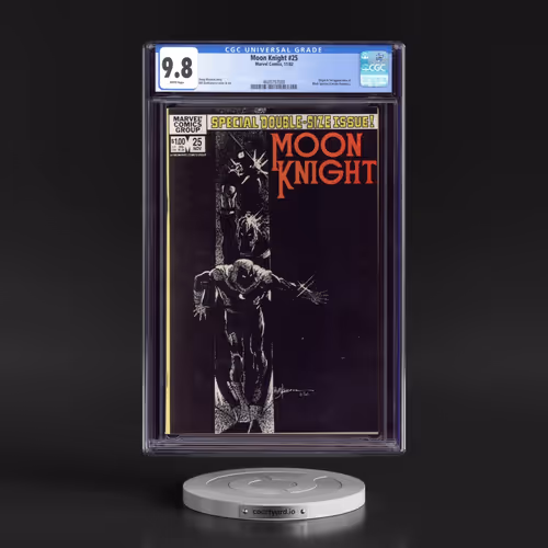 Moon Knight #25 CGC 9.8 White Pages (Marvel Comics, 11/82)