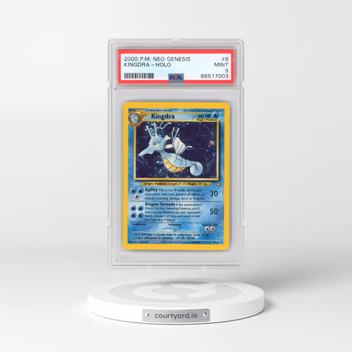 2000 Pokémon Neo Genesis #8 Kingdra - Holo (PSA 9 MINT)