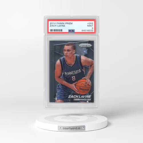 2014 Panini Prizm #262 Zach LaVine (PSA 9 MINT)