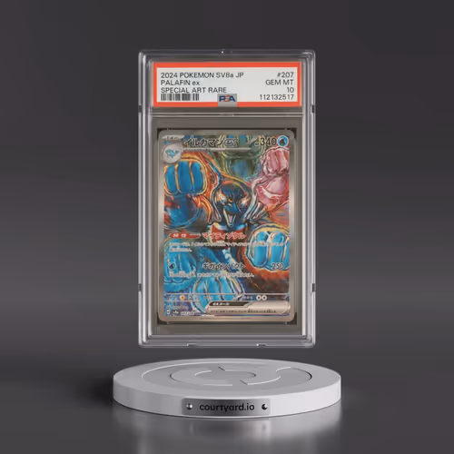 2024 Pokémon Sv8a-Terastal Fest EX #207 Palafin EX - Holo Special Art Rare (PSA 10 GEM MINT)