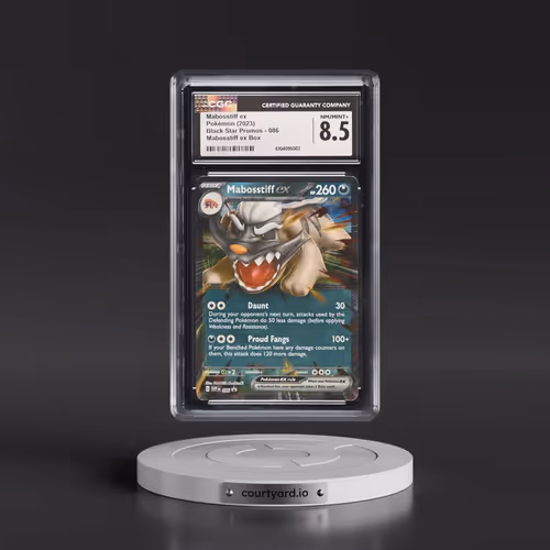 2023 Black Star Promos - Scarlet & Violet SVP EN #086 Mabosstiff ex - Mabosstiff ex Box (Holo) (CGC