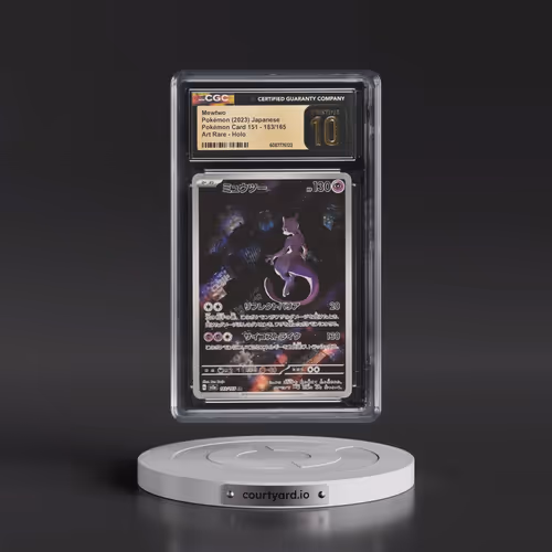 2023 Pokémon Card 151 #183/165 Mewtwo - Art Rare Holo (CGC 10 PRISTINE)