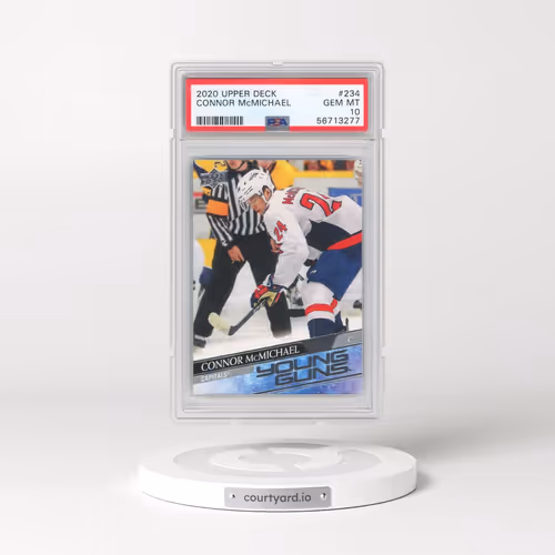 2020 Upper Deck #234 Connor McMichael (PSA 10 GEM MINT)
