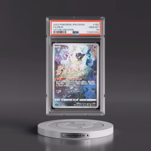 2022 Pokémon Sword & Shield Vstar Universe #183 Mew - Full Art (PSA 10 GEM MINT)