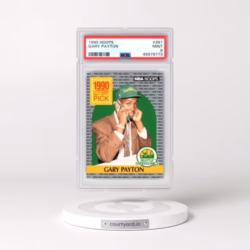 1990 Hoops #391 Gary Payton (PSA 9 MINT)
