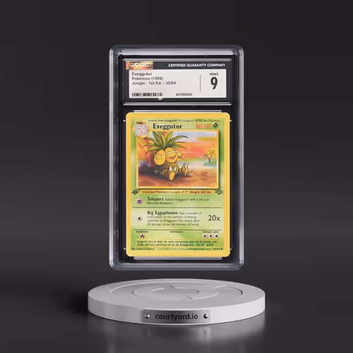 1999 Jungle #35/64 Exeggutor - 1st Edition 1st Edition (CGC 9 MINT)