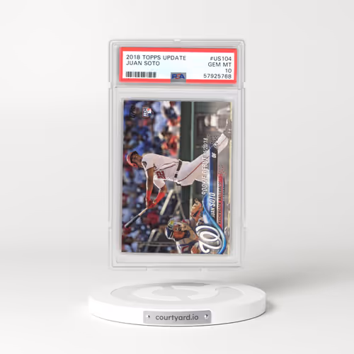 2018 Topps Update #US104 Juan Soto (PSA 10 GEM MINT)