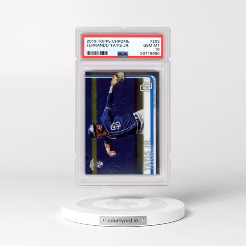 2019 Topps Chrome #203 Fernando Tatis Jr. (PSA 10 GEM MINT)